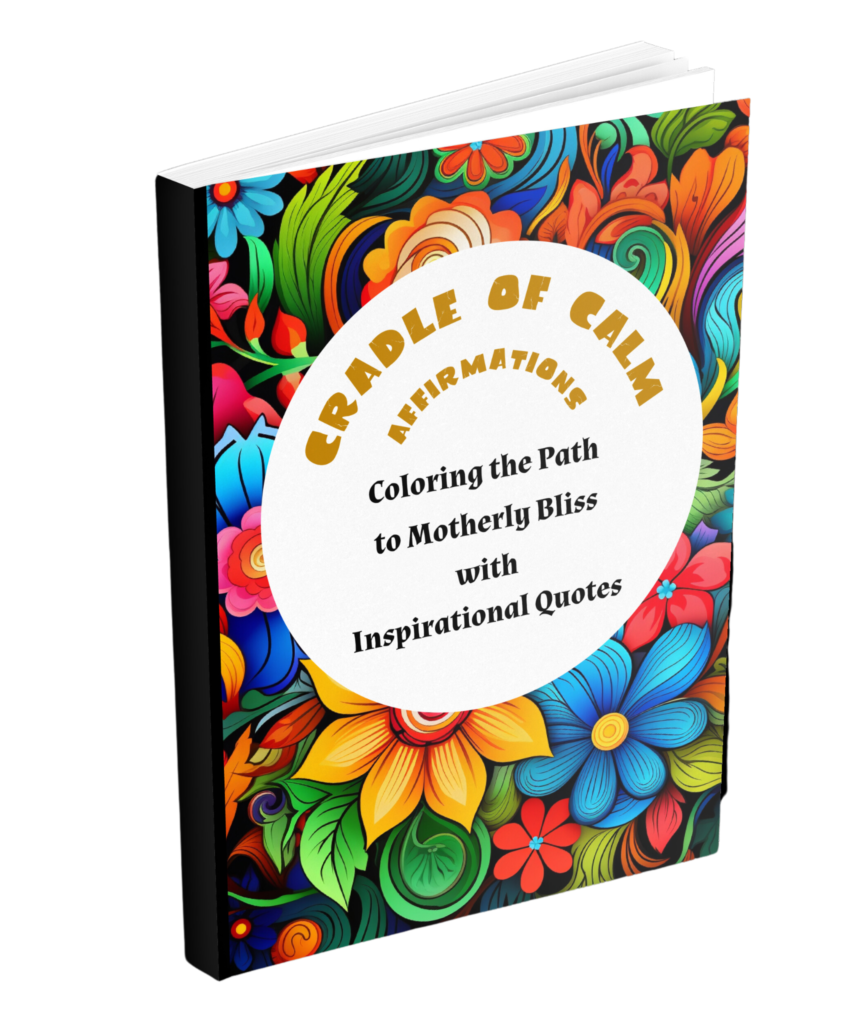 Cradle Of Calm Affirmations Coloring Book